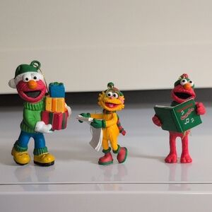 Y2K Sesame Street Ornaments